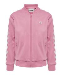 hummel Archive Reg Poly Jacke Kids Sweatjacke Kinder - rosa