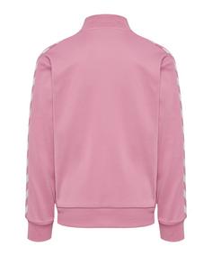 Rückansicht von hummel Archive Reg Poly Jacke Kids Sweatjacke Kinder rosa