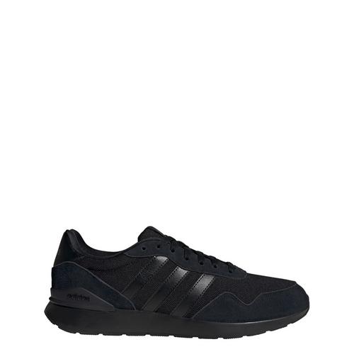 Rückansicht von adidas Run 60s 4.0 Schuh Sneaker Herren Core Black / Core Black / Core Black