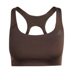 adidas Optime Workout Medium Support BH Sport-BH Damen Aurora Coffee