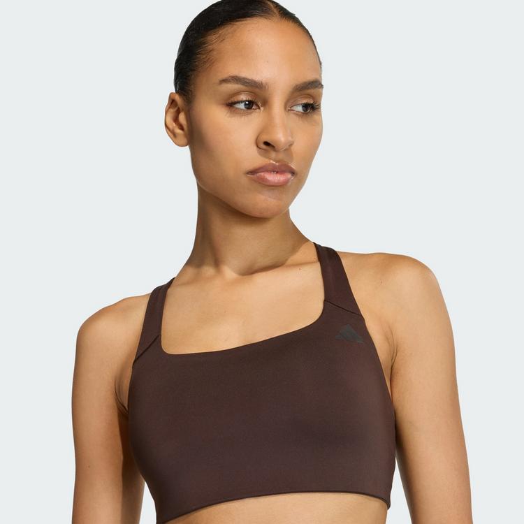 adidas adidas Optime Workout BH, mittlere Belastung BH Damen - Aurora Coffee - 1 | SportScheck