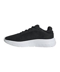 Rückansicht von adidas Cloudfoam Comfy Laufschuh Laufschuhe Herren schwarz