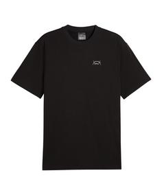 PUMA Jaws Emb Core T-Shirt Weiß T-Shirt Herren schwarz