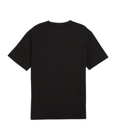 Rückansicht von PUMA Jaws Emb Core T-Shirt Weiß T-Shirt Herren schwarz