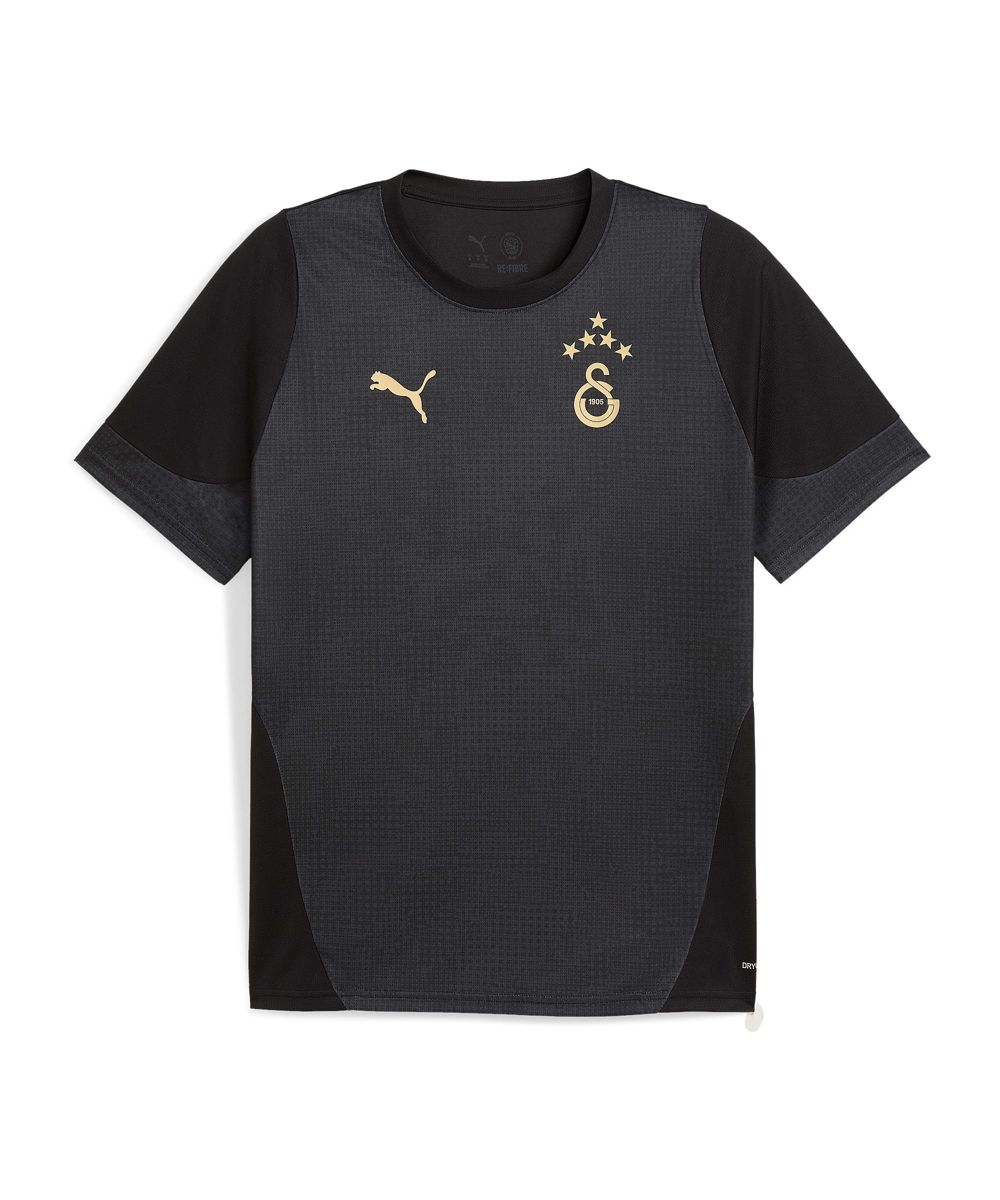 PUMA Galatasaray Istanbul Trainingsshirt T-Shirt Herren - schwarz