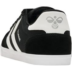 Rückansicht von hummel HUMMEL SLIMMER STADIL LOW Sneaker BLACK/ WHITE KH