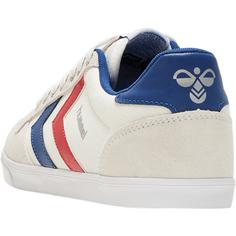 Rückansicht von hummel HUMMEL SLIMMER STADIL LOW Sneaker WHITE/BLUE/RED/GUM