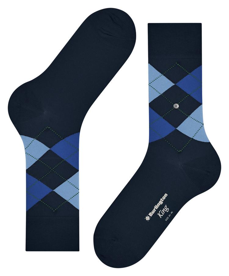 Burlington Burlington King Socken Herren - marine (6121) - 2 | SportScheck