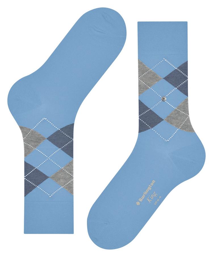 Burlington Burlington King Socken Herren - sky blue (6544) - 2 | SportScheck