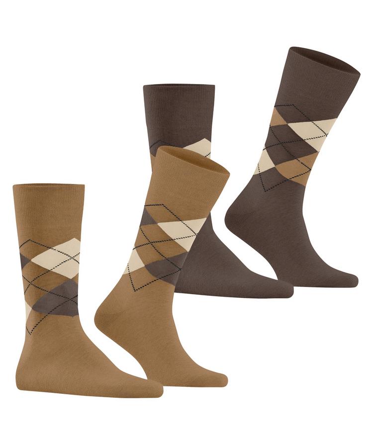 Burlington Burlington Everyday Argyle SO 2-Pack Socken Herren - brown sugar (5152) - 0 | SportScheck