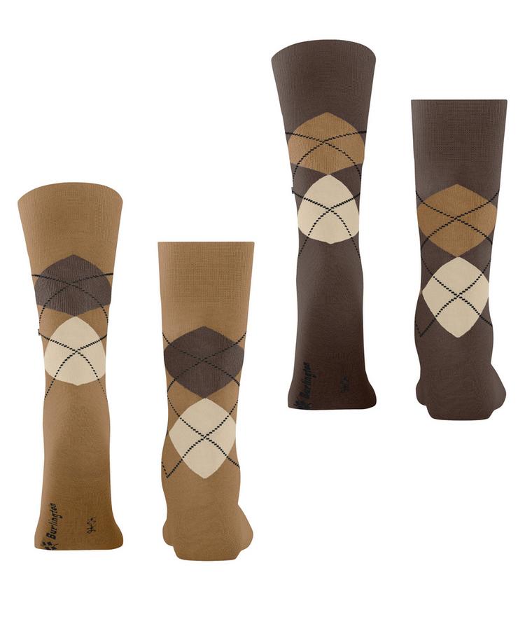 Burlington Burlington Everyday Argyle SO 2-Pack Socken Herren - brown sugar (5152) - 0 | SportScheck