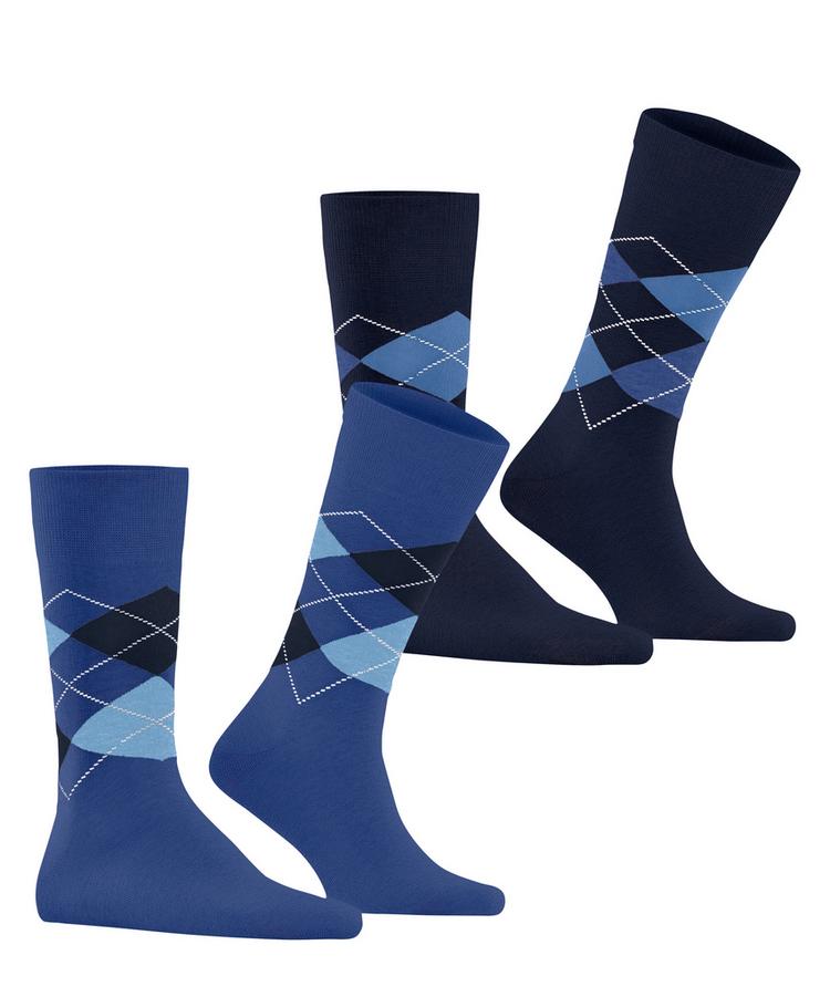 Burlington Burlington Everyday Argyle SO 2-Pack Socken Herren - deep blue (6046) - 0 | SportScheck