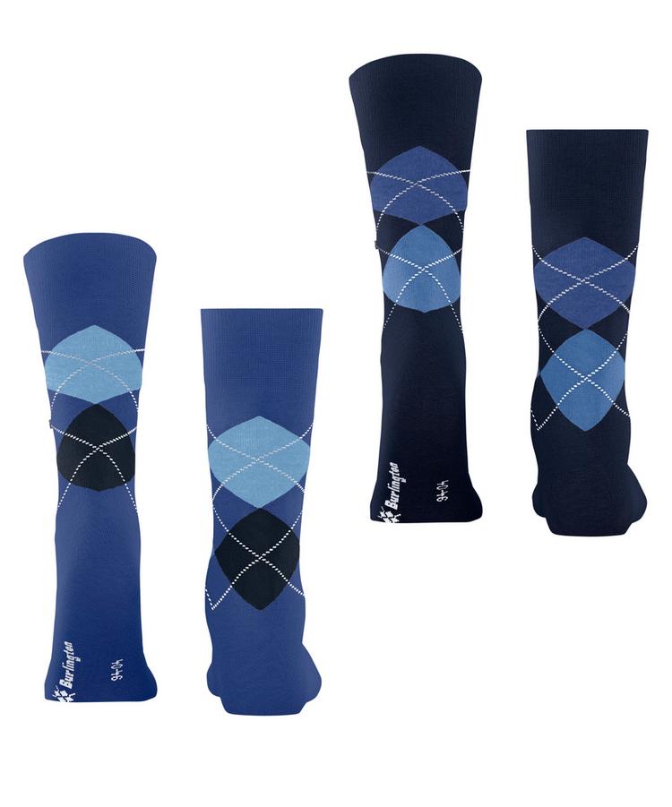 Burlington Burlington Everyday Argyle SO 2-Pack Socken Herren - deep blue (6046) - 0 | SportScheck