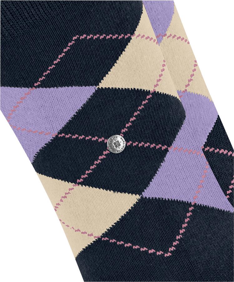 Burlington Burlington Everyday Argyle SO 2-Pack Socken Damen - plum (6130) - 1 | SportScheck