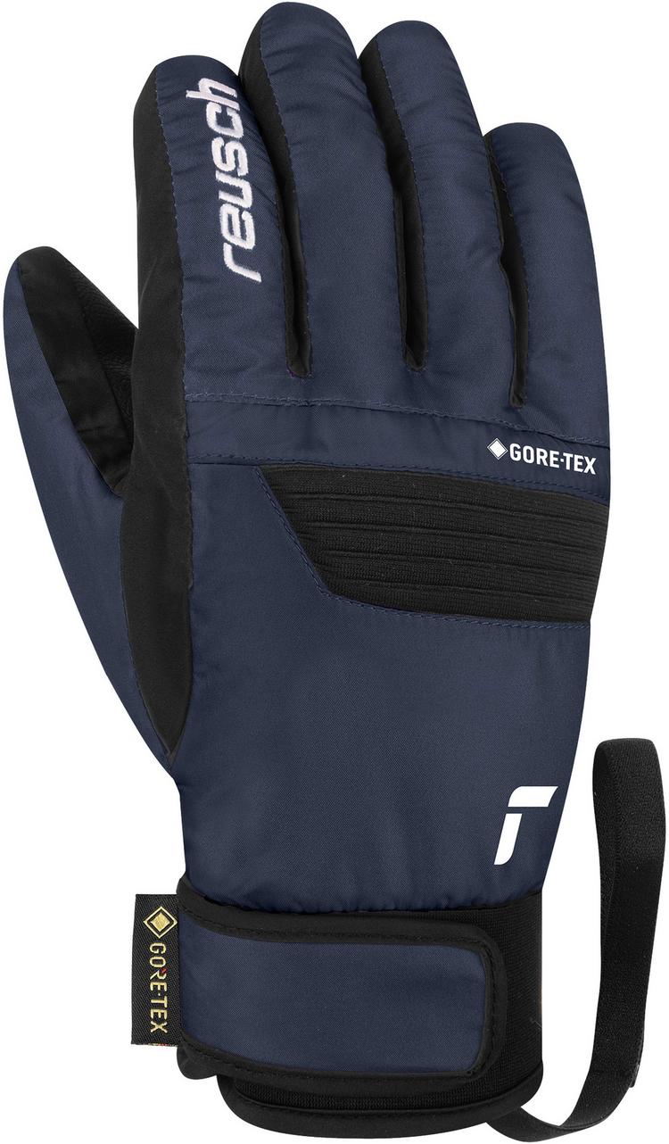 Reusch Reusch Bolt SC GORE-TEX Junior Handschuh Kinder - 7787 black / dress blue - 5 | SportScheck