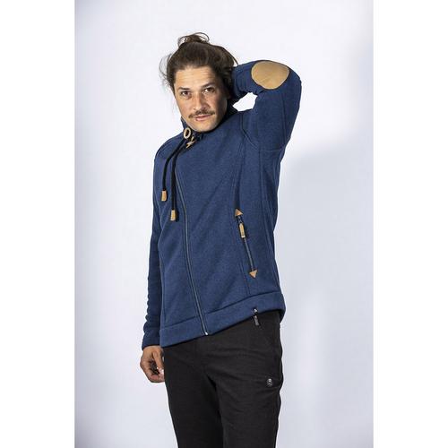 Rückansicht von Maul Sport Lichtenau Funktionsjacke Herren Rauchblau