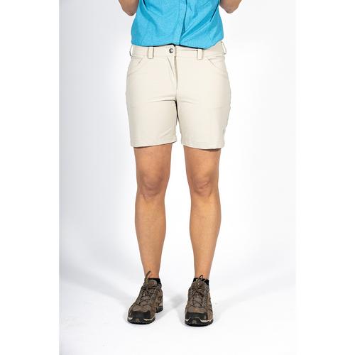 Rückansicht von Maul Sport Lyon Funktionsshorts Damen Beige