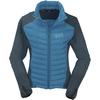 Maul Sport F&uuml;gen II Steppjacke Damen - Kristallblau