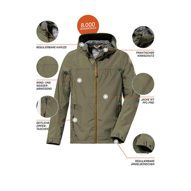 G.I.G.A. DX by killtec G.I.G.A. DX by killtec GS 9 Funktionsjacke Herren - Oliv - 1 | SportScheck