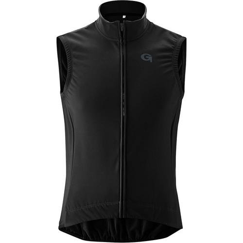 Rückansicht von Gonso Cavento Outdoorweste Herren Schwarz