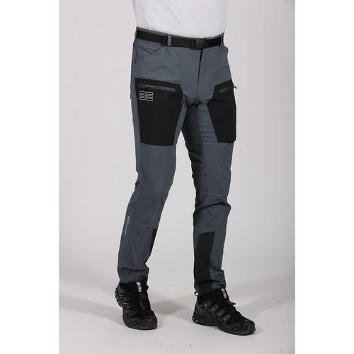 Rückansicht von Maul Sport Etzel Trekkinghose Herren Dunkelgrau031