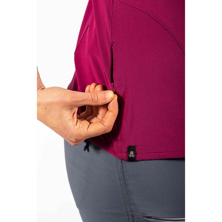 Maul Sport Maul Sport Rofanspitze Funktionsbluse Damen - Pflaume - 3 | SportScheck