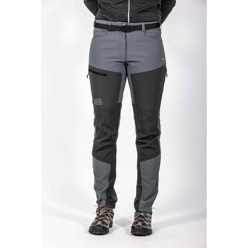 Rückansicht von Maul Sport Sonntagshorn Trekkinghose Damen Dunkelgrau