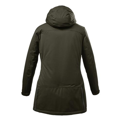 Rückansicht von KILLTEC Ostfold Softshelljacke Damen Schiefer