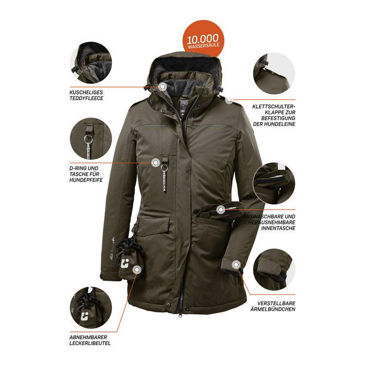 KILLTEC KILLTEC Ostfold Softshelljacke Damen - Schiefer - 2 | SportScheck