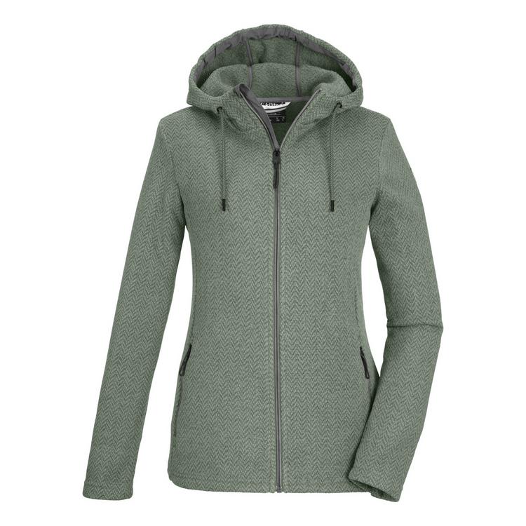 KILLTEC KILLTEC KOW 2 Fleecejacke Damen - Gr&uuml;n201 - 0 | SportScheck