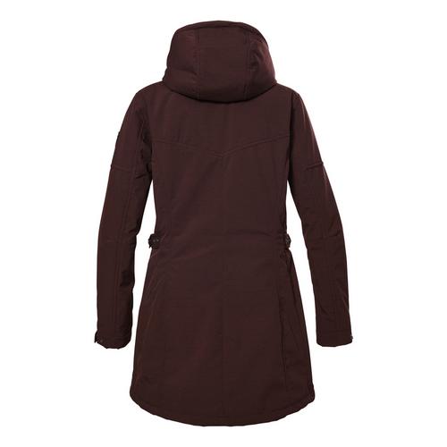 Rückansicht von G.I.G.A. DX by killtec GW 46 Funktionsmantel Damen Rot4511