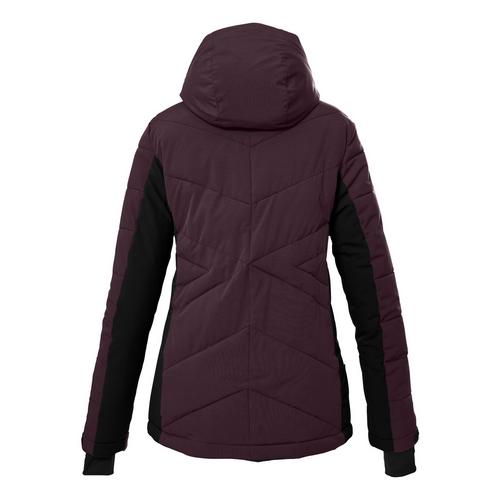 Rückansicht von KILLTEC KSW 89 Skijacke Damen Pflaume4410