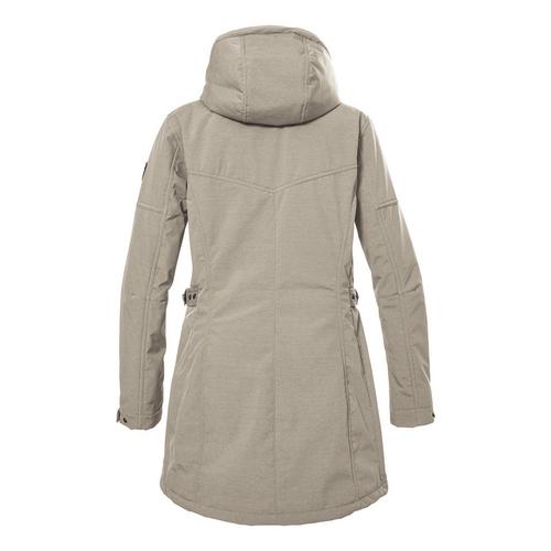 Rückansicht von G.I.G.A. DX by killtec GW 46 Funktionsmantel Damen Beige8017