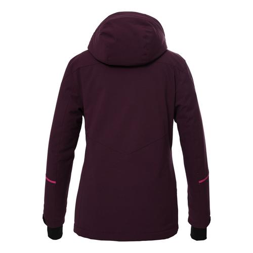 Rückansicht von KILLTEC KSW 86 Skijacke Damen Pflaume4410