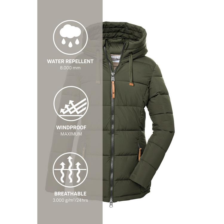 G.I.G.A. DX by killtec G.I.G.A. DX by killtec GW 12 Softshelljacke Damen - Dunkeloliv111 - 2 | SportScheck