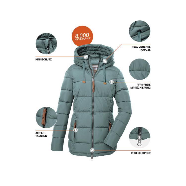 G.I.G.A. DX by killtec G.I.G.A. DX by killtec GW 12 Softshelljacke Damen - Gr&uuml;n2019 - 1 | SportScheck