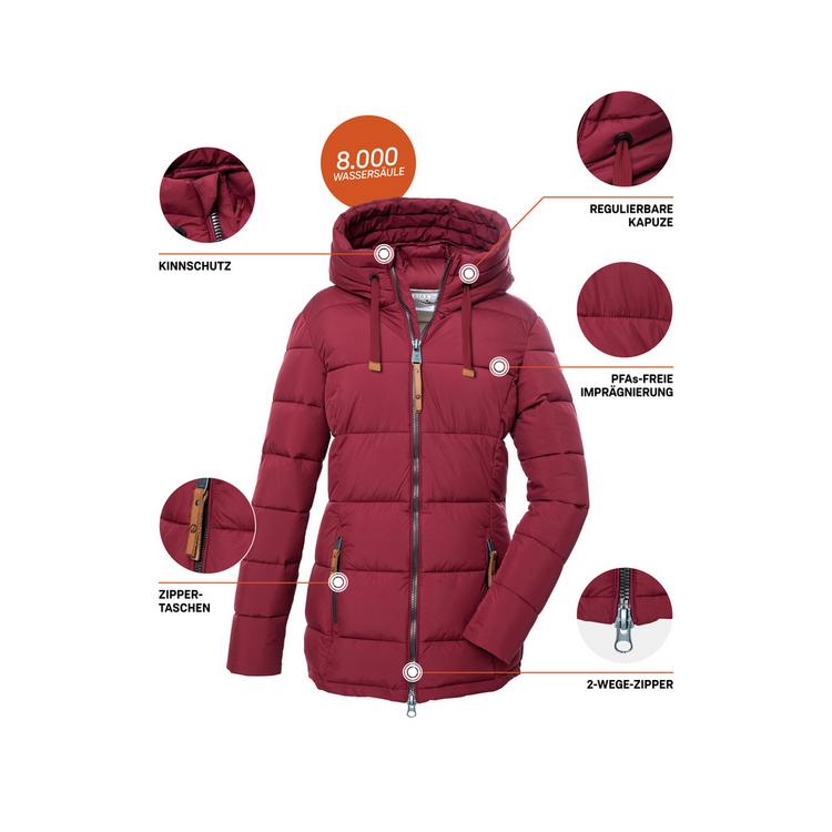 G.I.G.A. DX by killtec G.I.G.A. DX by killtec GW 12 Softshelljacke Damen - Rose4017 - 1 | SportScheck