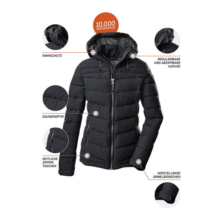 KILLTEC KILLTEC Skane Funktionsjacke Damen - Schwarz012 - 1 | SportScheck