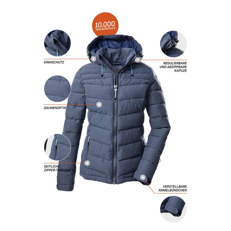 KILLTEC KILLTEC Skane Funktionsjacke Damen - Marine - 1 | SportScheck