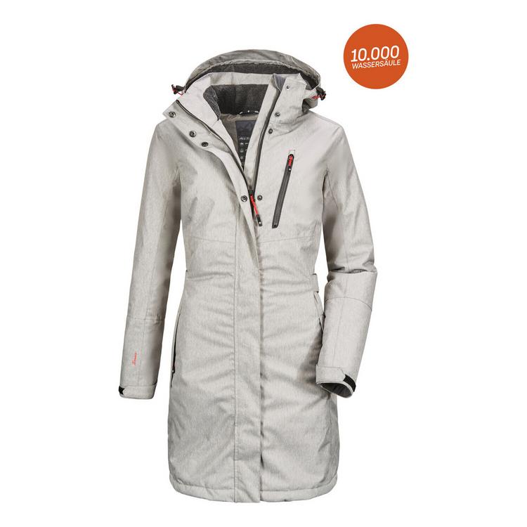 KILLTEC KILLTEC Alisi Funktionsmantel Damen - Grau - 0 | SportScheck