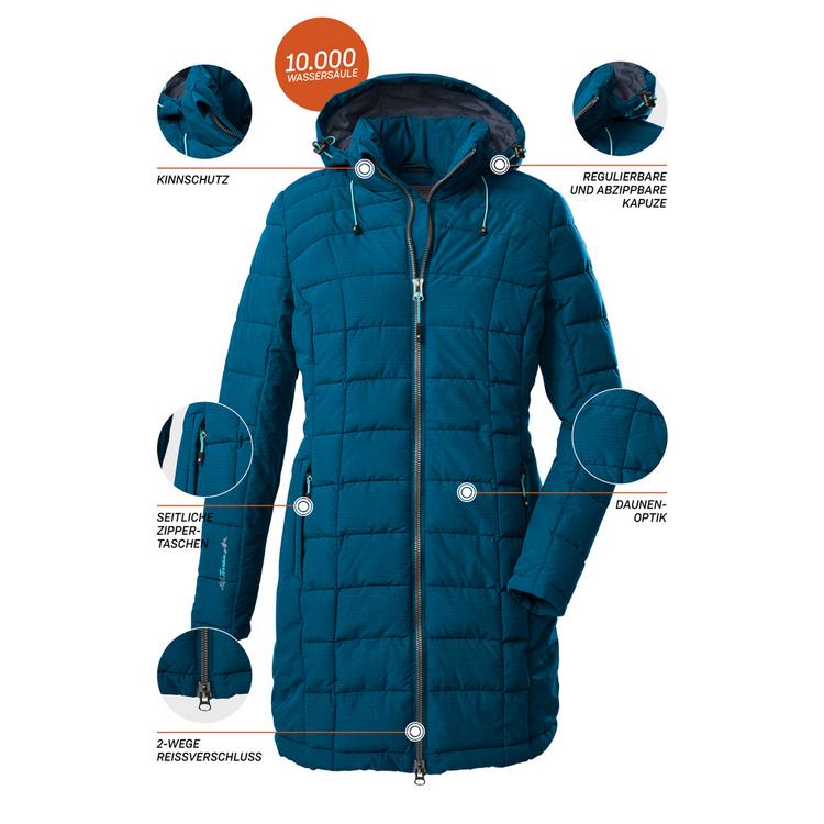 KILLTEC KILLTEC Skane Funktionsjacke Damen - Marine323 - 1 | SportScheck