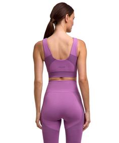 Rückansicht von Falke Seamless Sports Bra Sport-BH Damen mulberry (8062)
