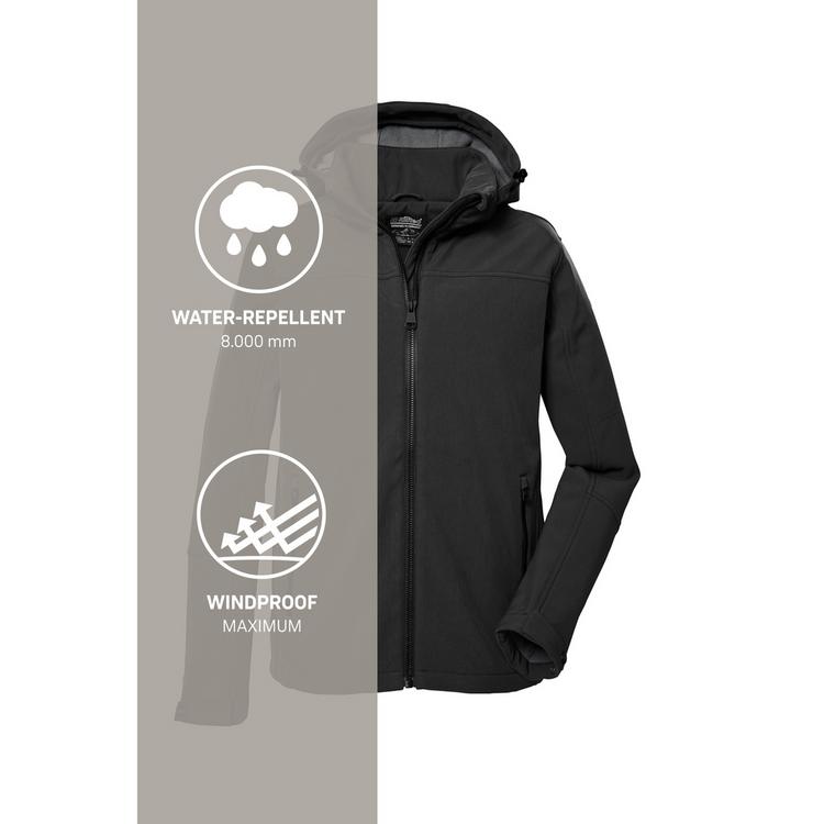 KILLTEC KILLTEC Softshelljacke Funktionsjacke Herren - Schwarz012 - 4 | SportScheck