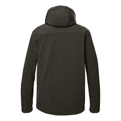 Rückansicht von KILLTEC Softshelljacke Funktionsjacke Herren Anthrazit052
