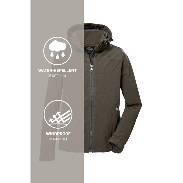 KILLTEC KILLTEC Softshelljacke Funktionsjacke Herren - Anthrazit052 - 4 | SportScheck