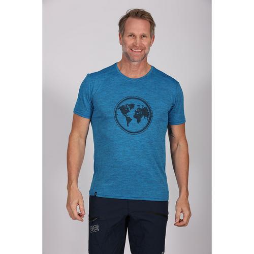 Rückansicht von Maul Sport Earth fresh T-Shirt Herren Blau3064