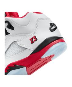 Nike Air 5 Retro OG Fire Red PS Kids Weiß Sneaker Kinder weissrot