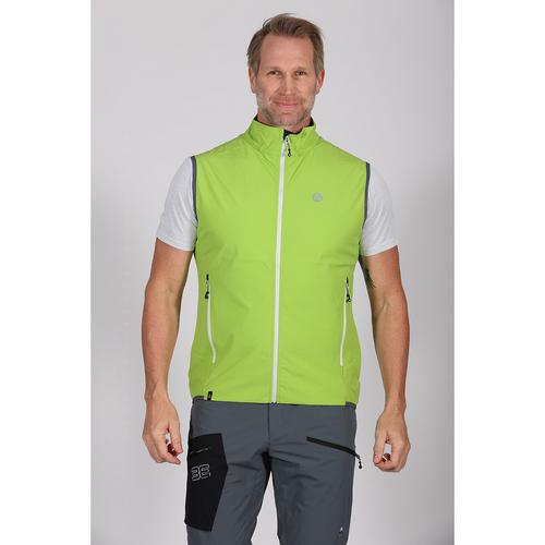 Rückansicht von Maul Sport Achensee Outdoorweste Herren Hellgrün221