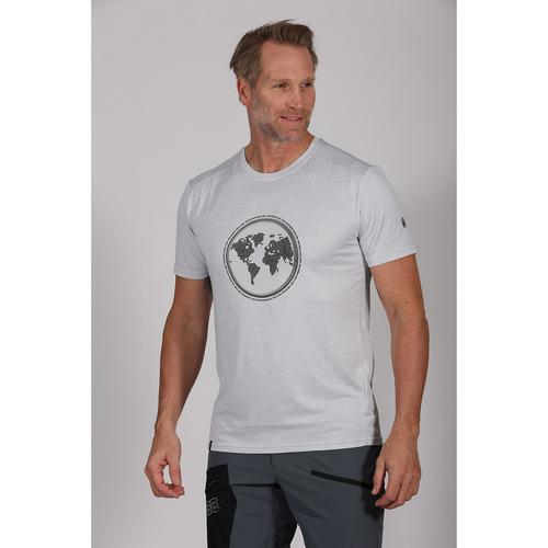 Rückansicht von Maul Sport Earth fresh T-Shirt Herren Weiß9515