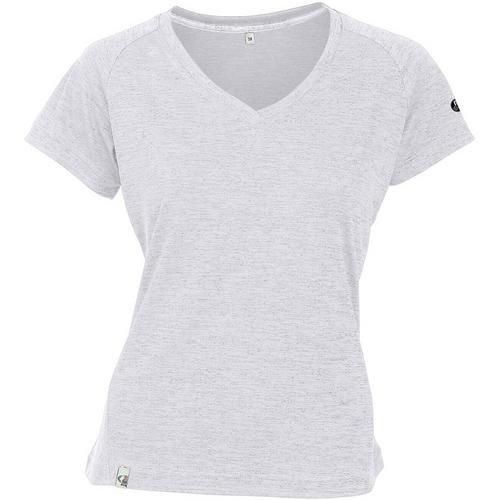 Rückansicht von Maul Sport Ridnaun fresh T-Shirt Damen Weiß9515